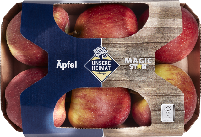 Unsere Heimat – echt & gut Äpfel Magic Star 