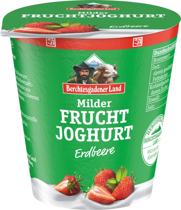 Berchtesgadener Land Milder Fruchtjoghurt