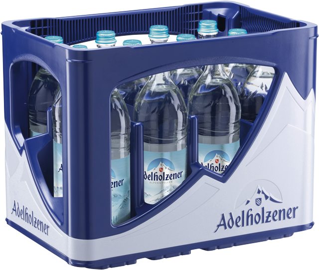 Adelholzener Mineralwasser naturell oder sanft 