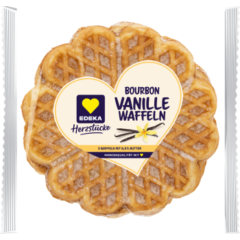 EDEKA Herzstücke - Bourbon-Vanille-Waffeln