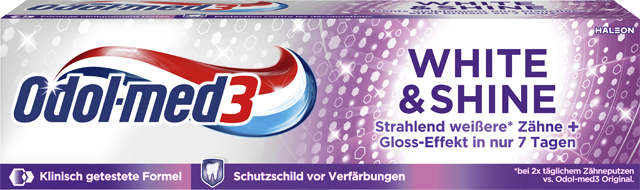 Odol-med3 Zahncreme white & shine