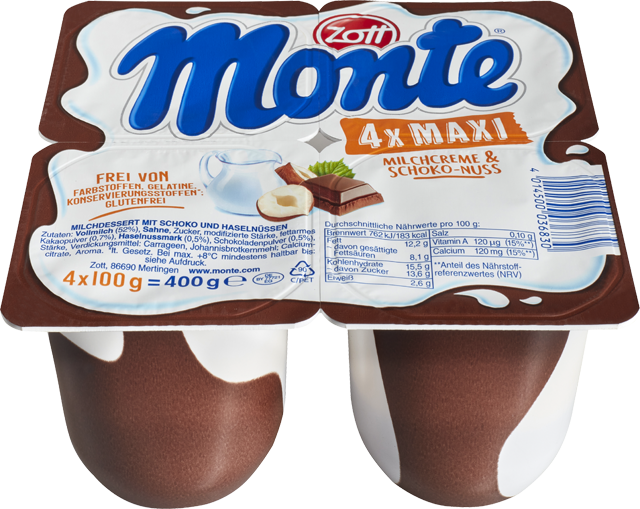 Zott Monte Maxi Schoko