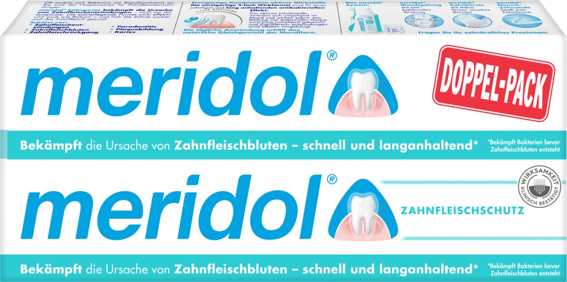 meridol oder elmex sensitive Zahncreme