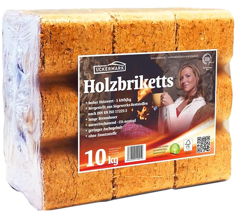 Uckermark Holzbriketts