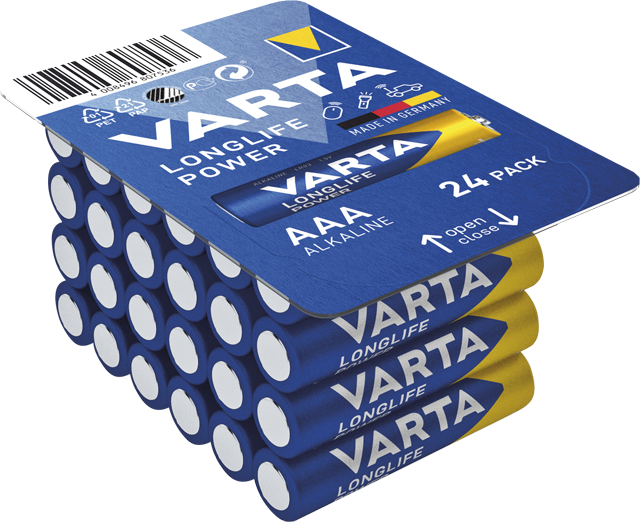 VARTA Alkaline-Batterien „Longlife Power“