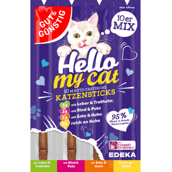 GUT & GÜNSTIG - Hello my cat Katzensticks