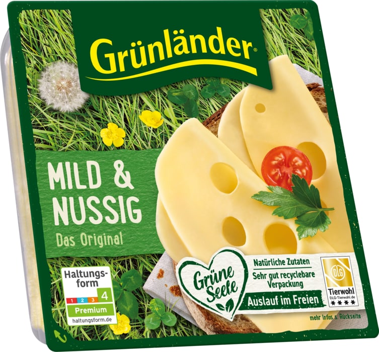 Grünländer Käsescheiben