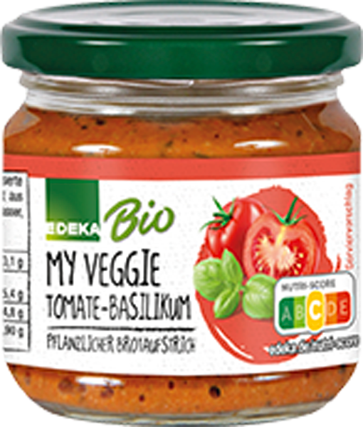 EDEKA Bio My Veggie Pflanzlicher Brotaufstrich