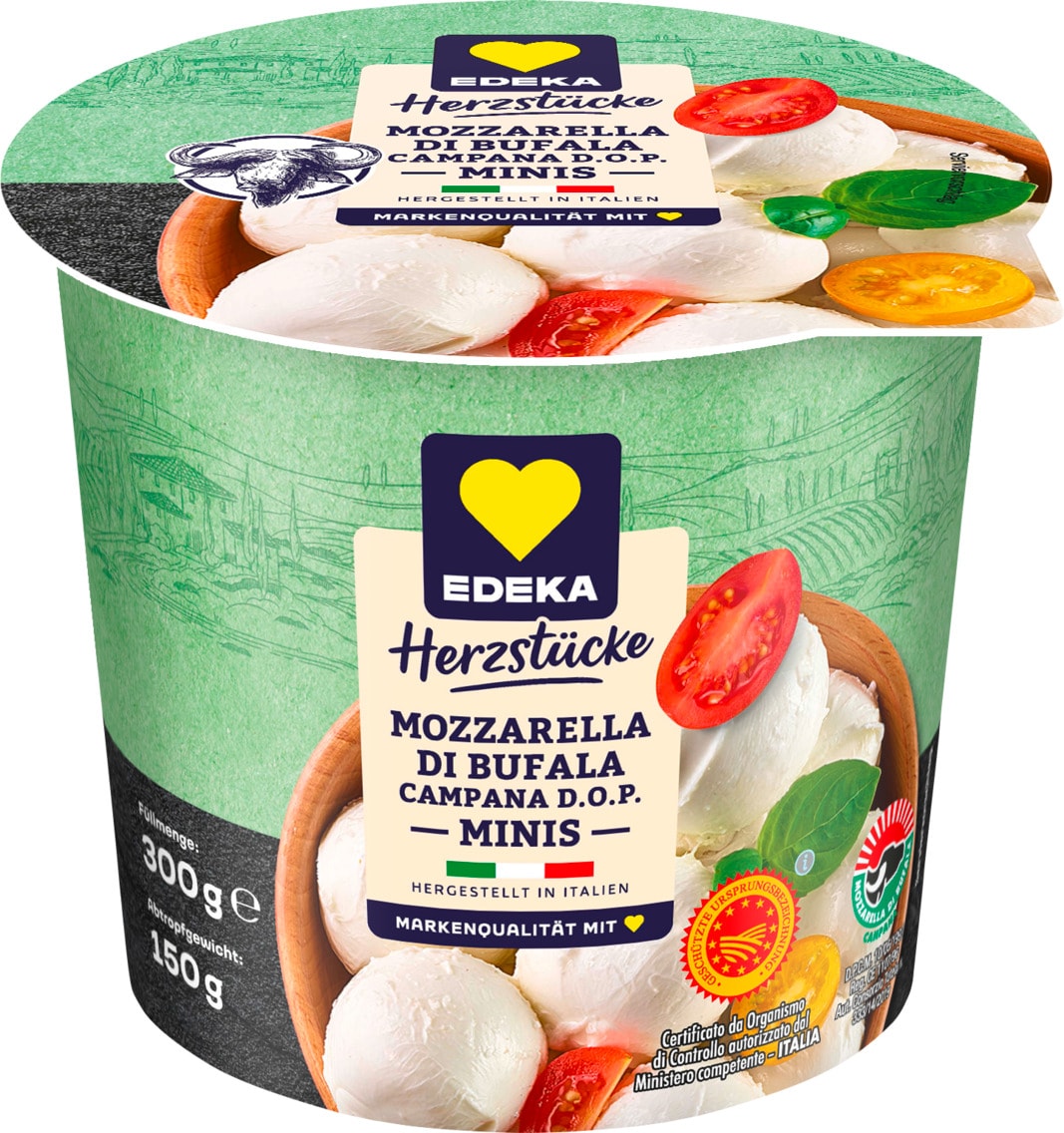 EDEKA Herzstücke Mozzarella Di Bufala Minis
