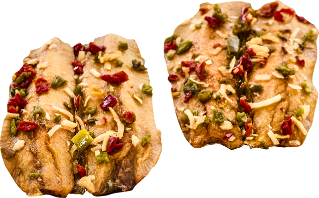 ¹Bücklingsfilets geraucht
