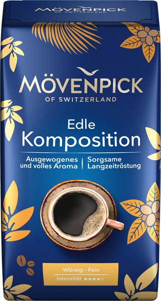Mövenpick Edle Komposition, Eilles oder Idee Kaffee