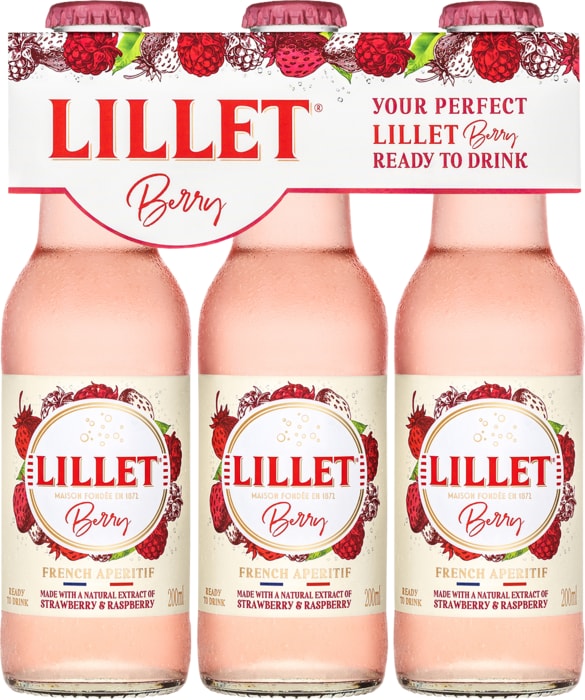 Lillet Berry, Tonic oder Rosé White Peach
