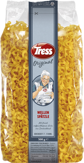 Tress Original oder Großmutters Küche Teigwaren