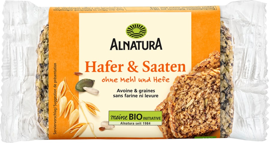 Alnatura Hafer & Saaten Brot
