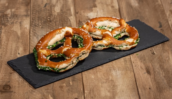 Frischkäsebreze
