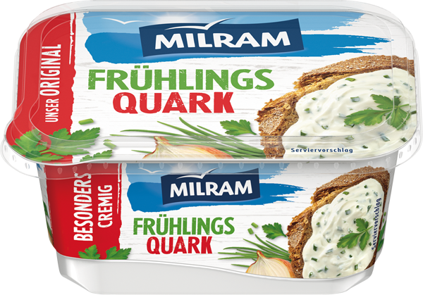 Milram Gewürzquark oder Veganer Streich