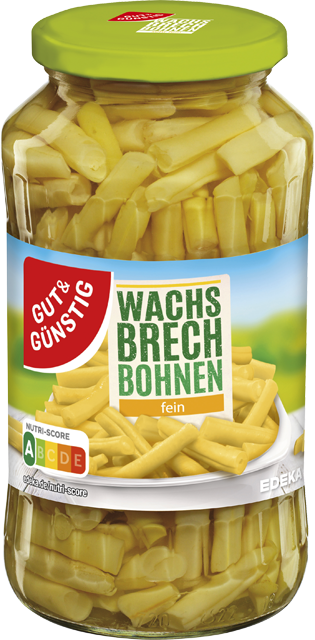 Gut & Günstig Wachsbrechbohnen oder Brechbohnen 