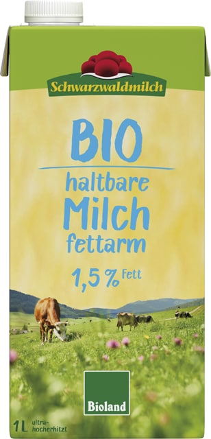 Schwarzwaldmilch Bioland-H-Milch 