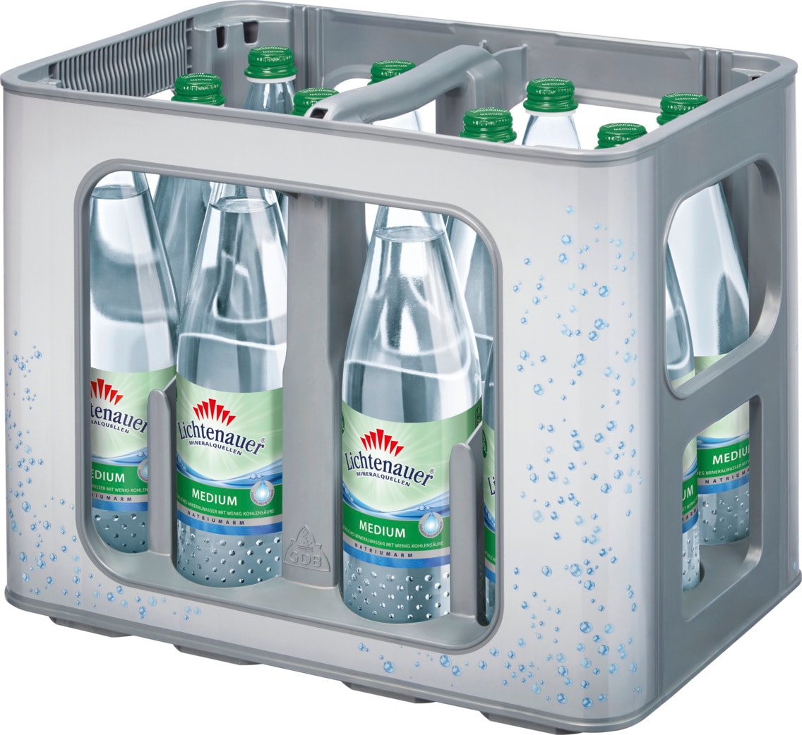 Lichtenauer oder Rennsteig Mineralwasser
