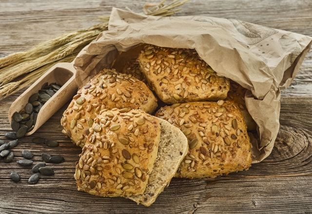 ¹Kürbiskernbrötchen
