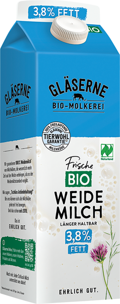 Gläserne Molkerei Bio Frische Weidemilch