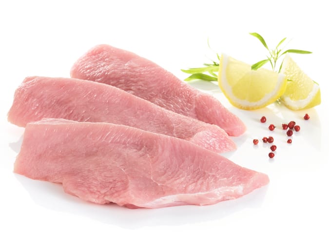 Puten-Schnitzel* oder -Braten*