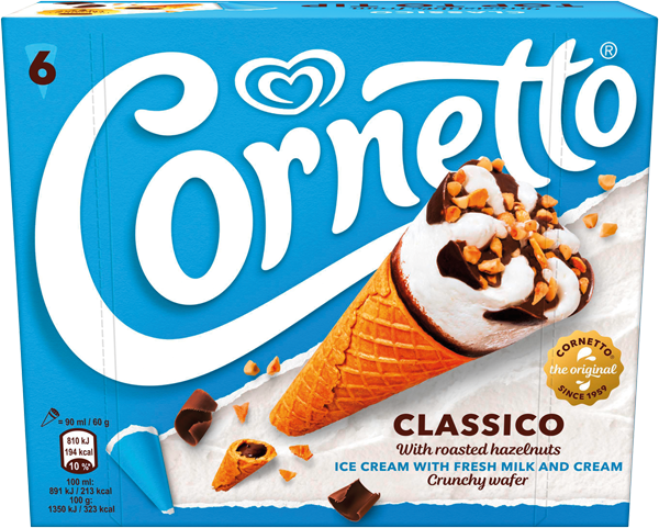 Langnese Magnum oder Cornetto