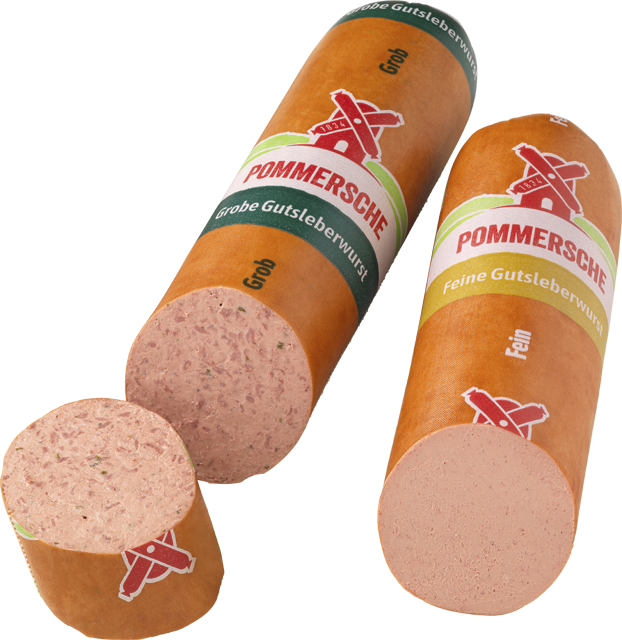 Pommersche Gutsleberwurst grob