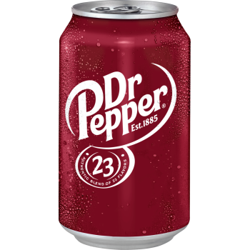 Dr Pepper oder Orangina Erfrischungs-Drink