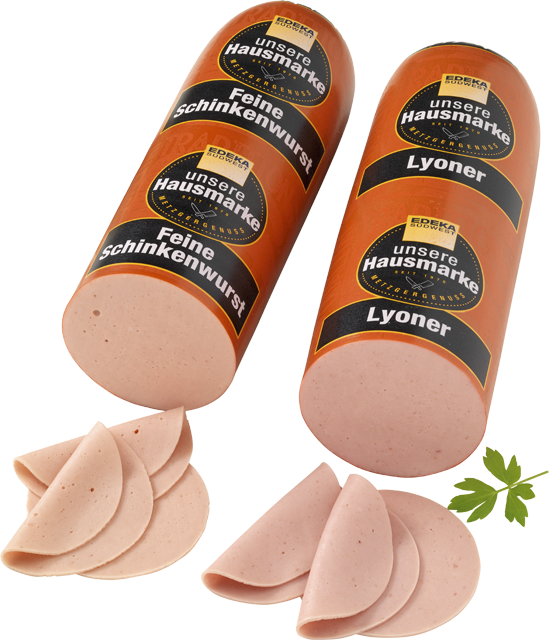 Schinkenwurst oder Lyoner 
