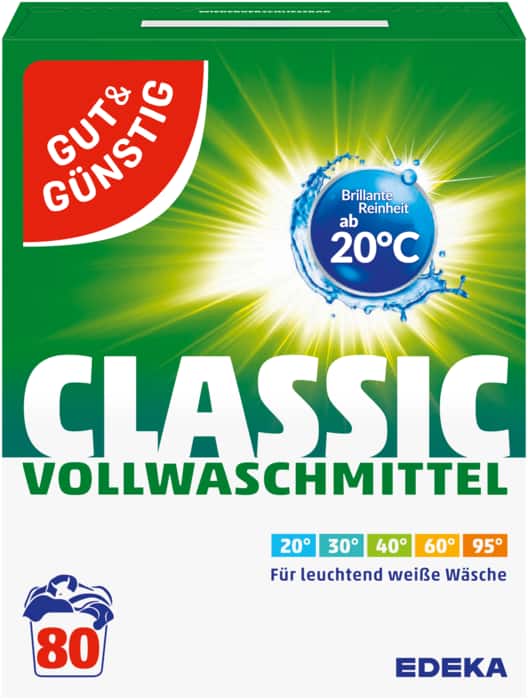 Gut&Günstig Color- oder Vollwaschmittel