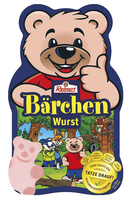 Reinert Bärchen-Wurst Mortadella 