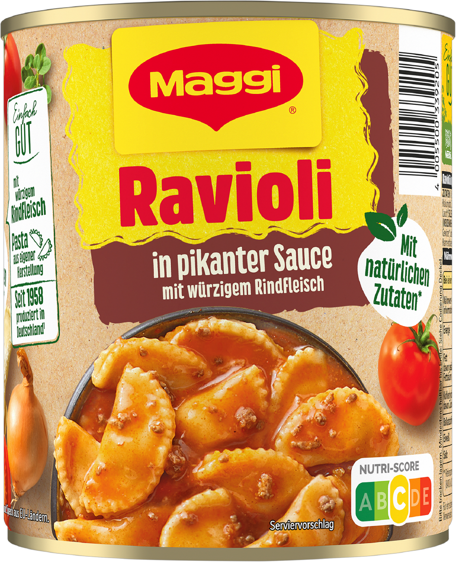 Maggi italienische Pastaspezialitäten