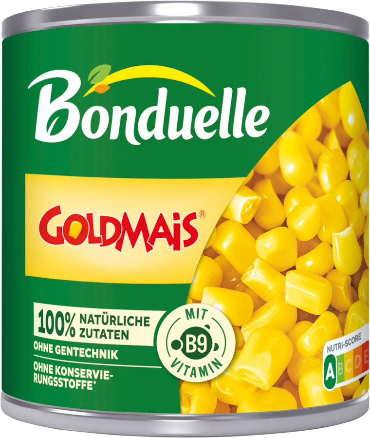 Bonduelle Goldmais und Goldmais Mix