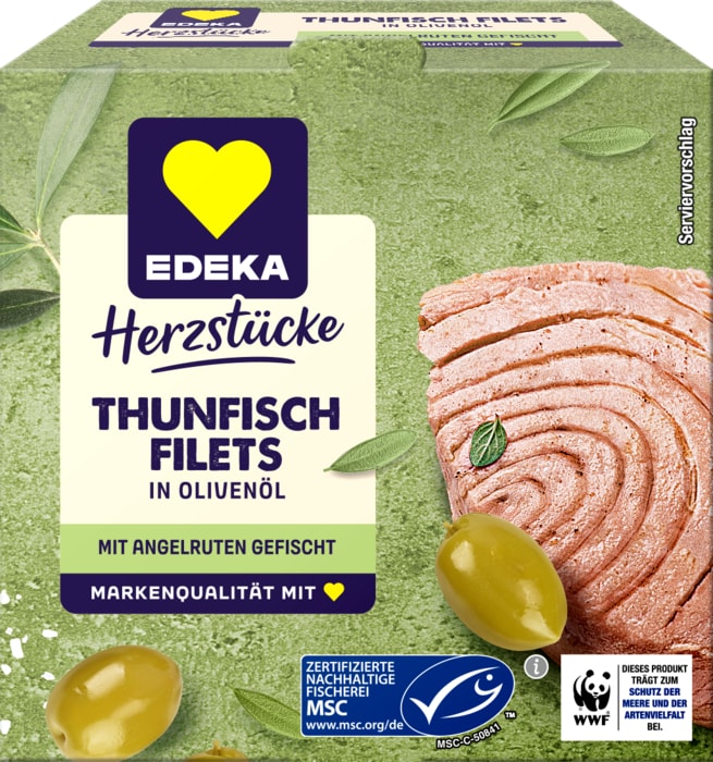 EDEKA Herzstücke Thunfisch Filets