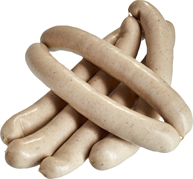 Feine Bratwurst mit Kalbfleisch