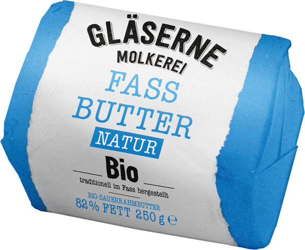 Gläserne Molkerei Bio-Fassbutter