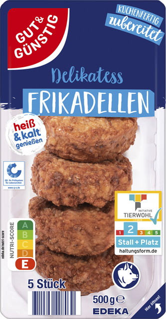 Gut & Günstig Delikatess Frikadellen oder Mini-Frikadellen