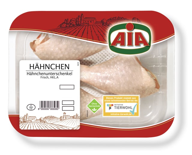 Frische Hähnchenunterkeulen