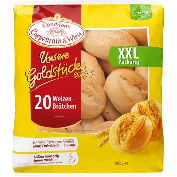 Coppenrath & Wiese Unsere Goldstücke Weizen-Brötchen