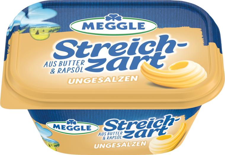Meggle Butter oder Streichzart