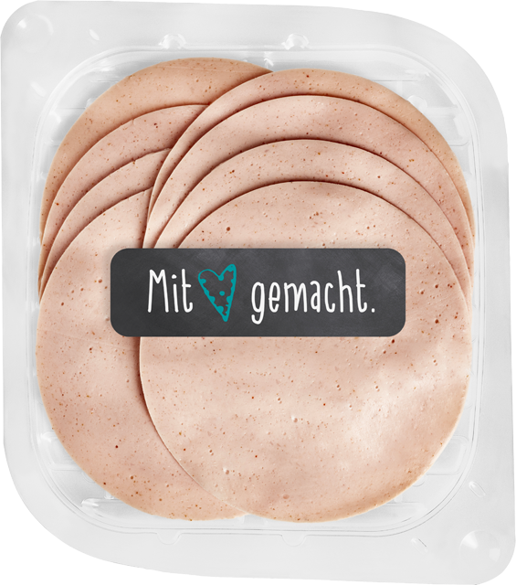 Mit Herz gemacht: Delikate Lyoner mit Kalbfleisch