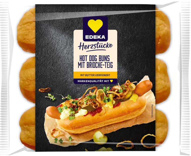 EDEKA Herzstücke Hot Dog Buns