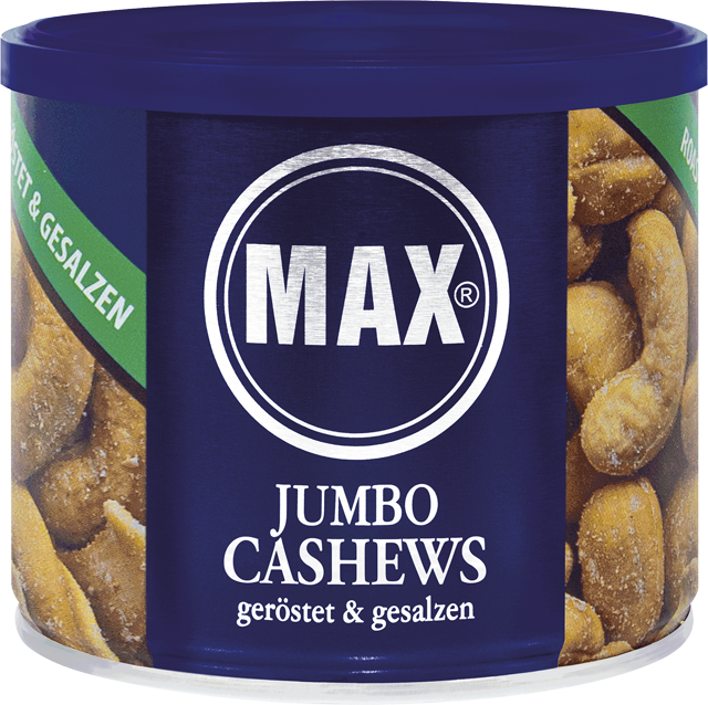 Max Jumbo Cashews oder Pistazien auch Kerne 