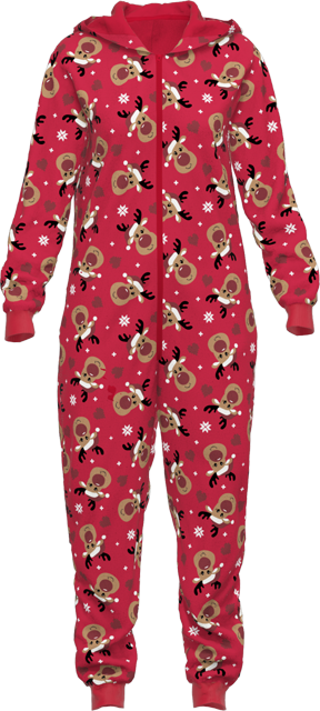 Damen Weihnachts-Onesie