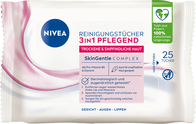 Nivea 3in1 Reinigungstücher