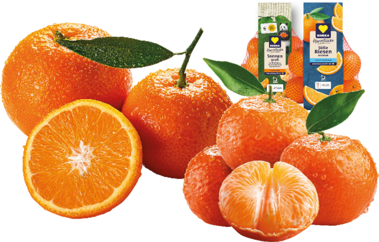Spanien EDEKA Herzstücke Orangen oder WWF-Mandarinen