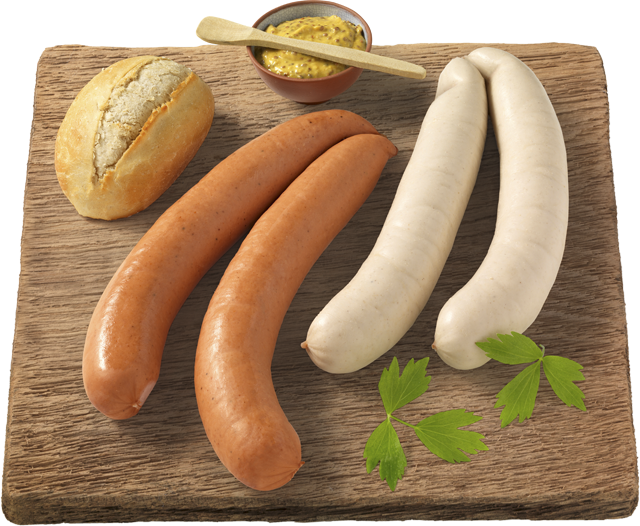 XXL-Grillbratwurst weiß oder rot