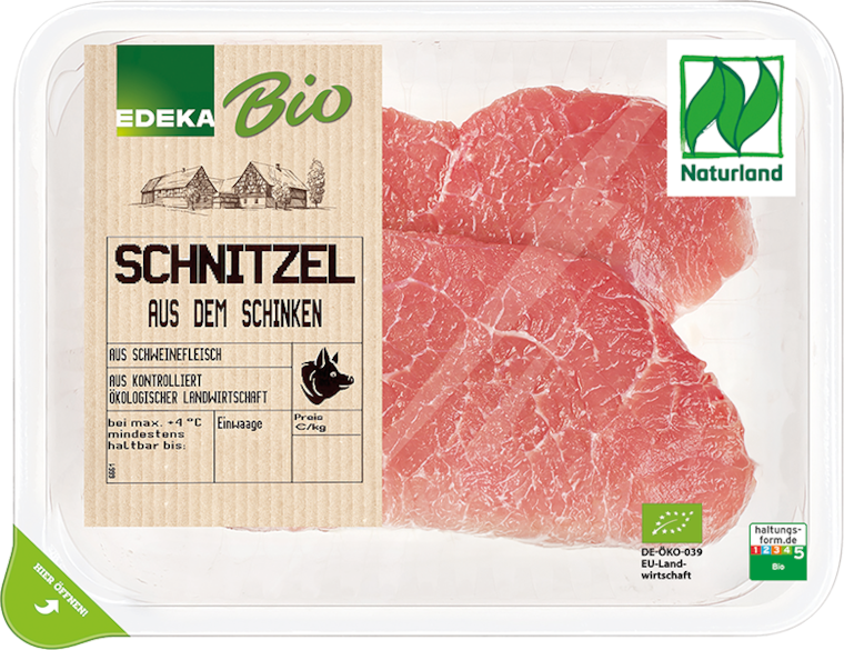 EDEKA Bio Schweineschnitzel