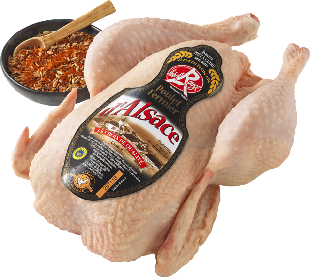 ¹Frische französische Freilandhähnchen Label Rouge 